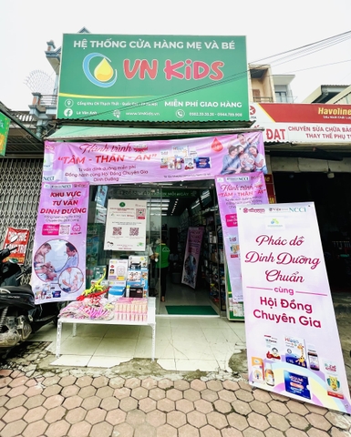 Hành trình Vibeyeu đồng hành cùng thể trạng khỏe mạnh của bé tại Hệ thống cửa hàng Mẹ&Bé VnKids - Quốc Oai, Hà Nội