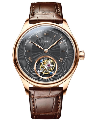 Đồng Hồ Nam Lobinni No.8885-1 Tourbillon