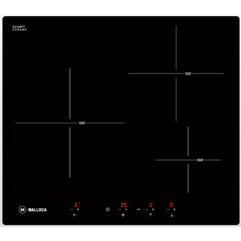 Bếp Điện Từ Âm Malloca MI 593 WN