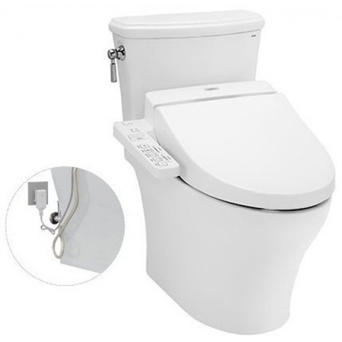 Bồn Cầu Điện Tử TOTO CS986GW7 Nắp Rửa Washlet