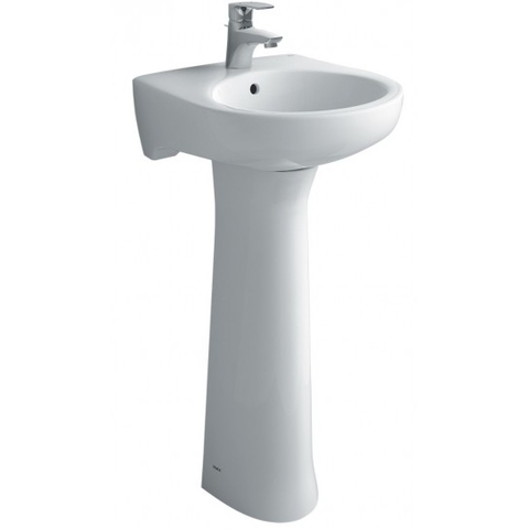 Lavabo Treo Tường Inax L-284V/L-284VD Kèm Chân Dài