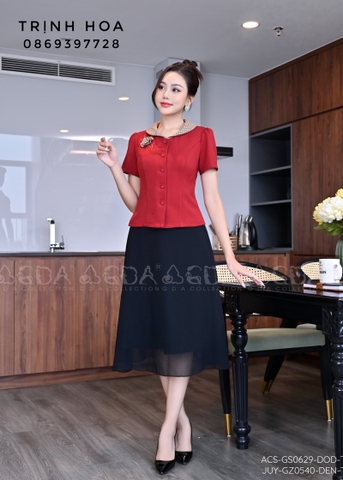Áo ký giả nữ cao cấp 4 màu