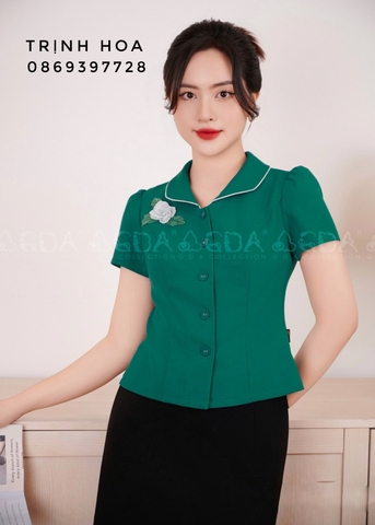 Áo kí giả, áo mặc buông 2 màu đen và xanh