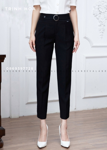 Quần nữ công sở dáng baggy 2 màu