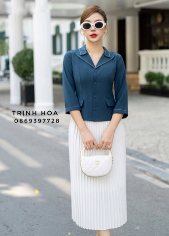 Áo kí giả 2 màu xanh và đỏ đẹp