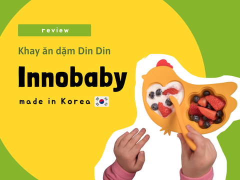 Chỉ với 1 khay hấp silicone innobaby, giúp các bé ăn dặm ngon miệng mà mẹ chế biến cũng nhàn