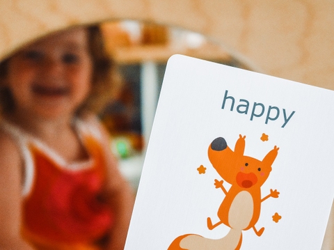 Bộ thẻ học cảm xúc, EQ cho bé Flashcard _ Từ vựng cảm xúc tiếng Anh