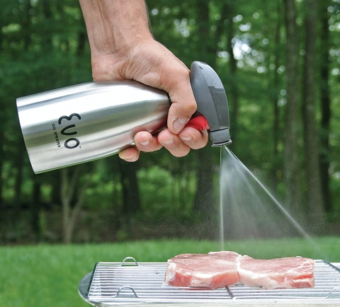Bình xịt dầu bằng thép Inox 304 / 475ml - Evo Sprayer (Mỹ)