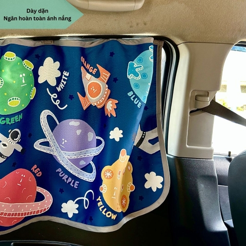 Tấm che nắng xe hơi, ngăn tia UV / tản nhiệt - Trang trại bò sữa