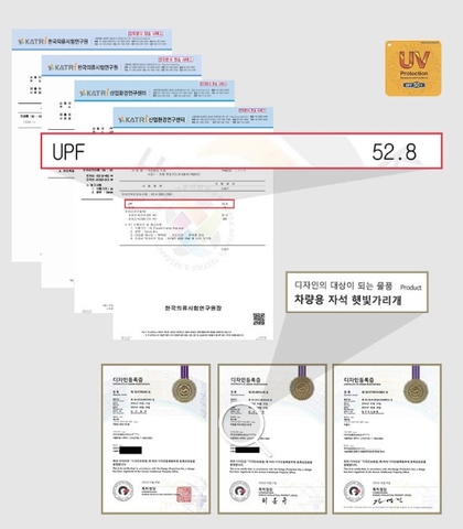Tấm che nắng xe hơi chống tia UV/ tản nhiệt- Hajour (Xuất xứ Hàn Quốc)