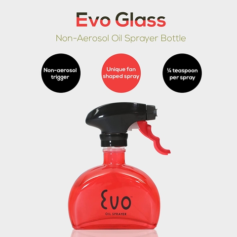 Bình xịt dầu thủy tinh 180ml - Evo Sprayer (Mỹ)