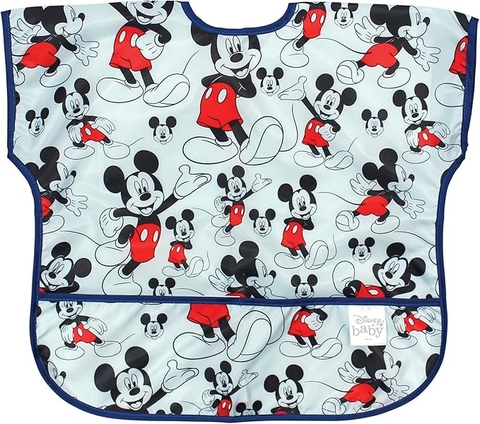 Yếm ăn tay ngắn chống nước cho trẻ em Bumkins