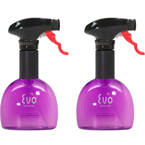 Set 2 bình xịt dầu 240ml Evo Oil Sprayer (Mỹ) | Nhựa PCTG