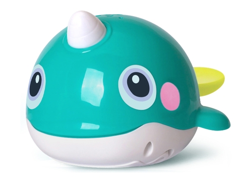 Đồ chơi Cá Voi bơi dưới nước, có đèn và phun nước