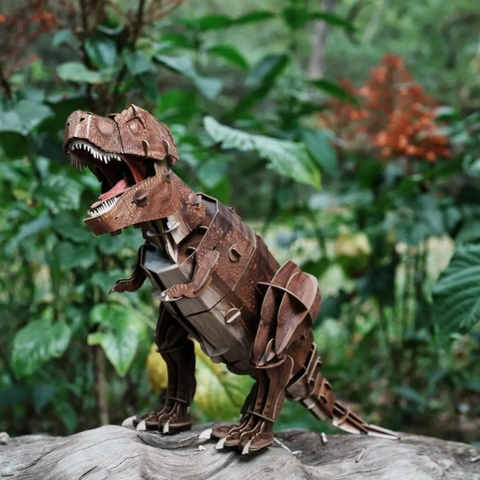 Bộ lắp ráp mô hình 3D chi tiết mierEdu - Thế giới khủng long