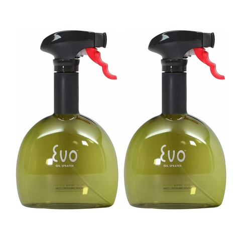 Set 2 bình xịt dầu 240ml Evo Oil Sprayer (Mỹ) | Nhựa PCTG