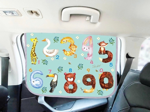 Tấm che nắng xe hơi, ngăn tia UV / tản nhiệt - Số đếm