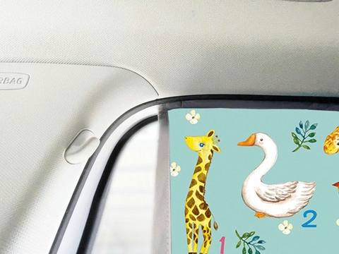 Tấm che nắng xe hơi, ngăn tia UV / tản nhiệt - Số đếm