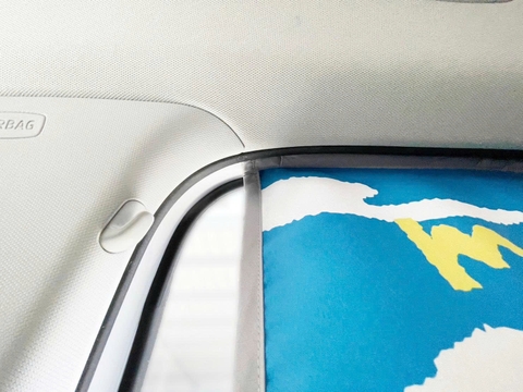 Tấm che nắng xe hơi, ngăn tia UV / tản nhiệt - Trang trại bò sữa