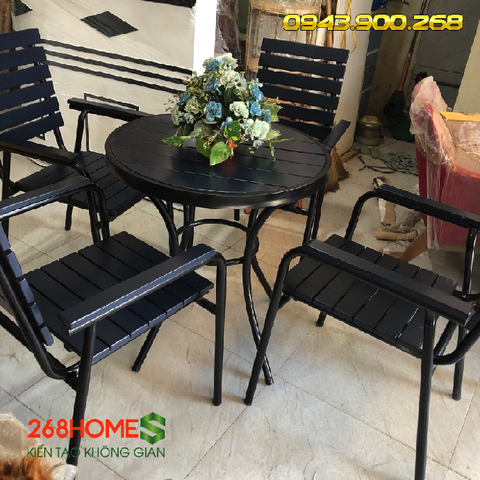 Bàn ghế ngoài trời HA345