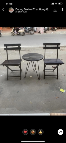 Ban ghế ban công HA503