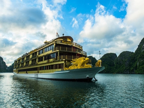 Tour Du Thuyền Golden Cruise Hạ Long – 2 Ngày 1 Đêm