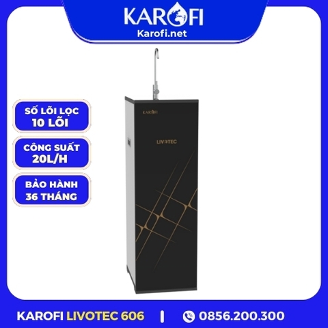 Máy lọc nước RO Karofi Livotec 606
