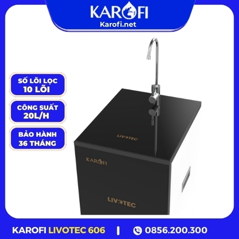 Máy lọc nước RO Karofi Livotec 606