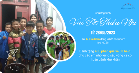 “VUI TẾT THIẾU NHI” - MÓN QUÀ NHỎ, YÊU THƯƠNG LỚN