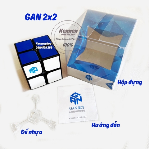 Rubik GAN 3x3/Rubik biến thể xoay trơn như bôi mỡ. 1 đổi 1 trong 3 ngày