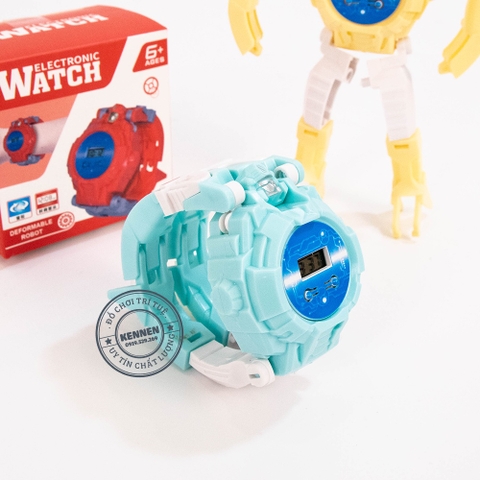 Đồ chơi đồng hồ robot biến hình loại nhỏ cho bé