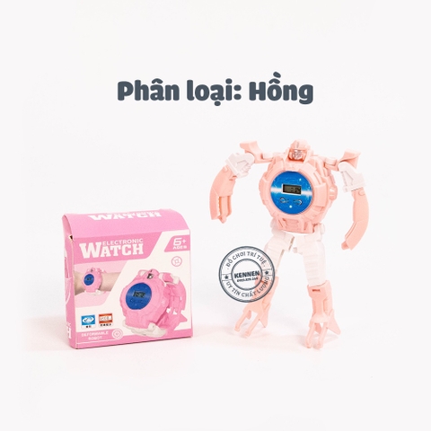 Đồ chơi đồng hồ robot biến hình loại nhỏ cho bé