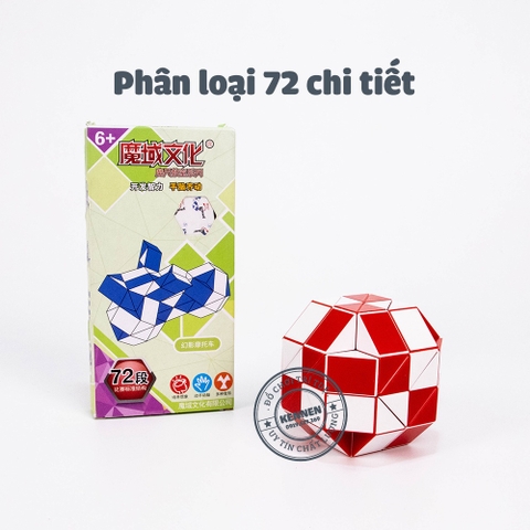 Rubik Rắn biến thể Magic Snake QiYi 24 - 36 - 72 chi tiết