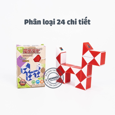 Rubik Rắn biến thể Magic Snake QiYi 24 - 36 - 72 chi tiết