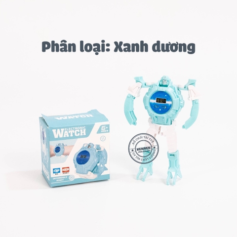 Đồ chơi đồng hồ robot biến hình loại nhỏ cho bé