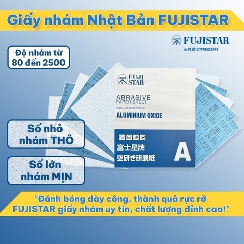 Giấy Nhám Khô FujiStar Nhật Bản