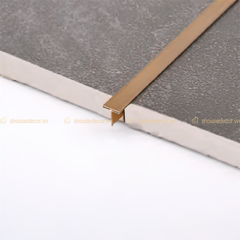 Thanh Nẹp Inox Chữ T10 - 10MM Gương, Xước, Màu