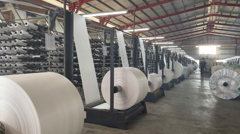 Fiber packaging weaving machine Fiber packaging weaving machine