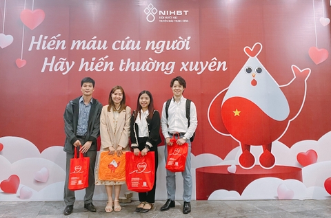 Nichias Vietnam supports blood donation activities