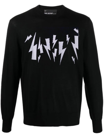 Neil Barrett Thunderbolt knitwear