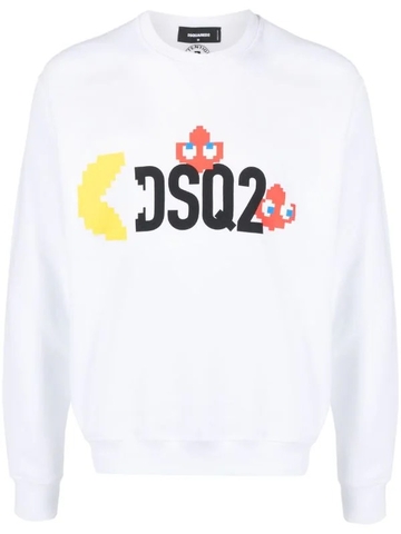 Dsquared2 logo-print cotton sweatshirt
