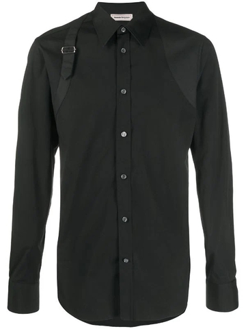 Alexander McQueen buckle detail shirt