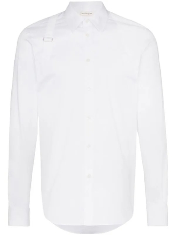 Alexander McQueen belt embellished shirt