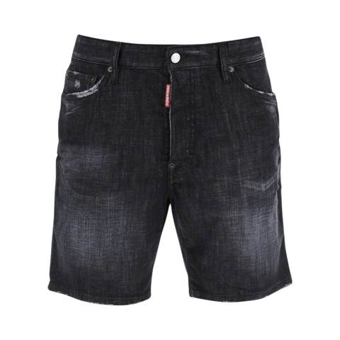 Dsquared2 distressed denim shorts