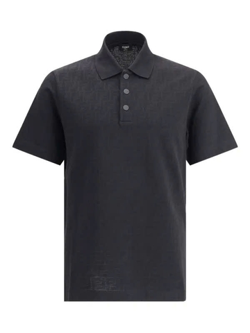 FENDI FF-logo polo shirt