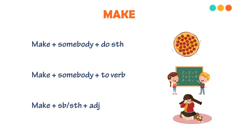 Ielts Master Bình Dương hướng dẫn cách Phân biệt make và do trong tiếng Anh và Cấu trúc make somebody