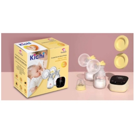 PKBS - Máy Hút Sữa Điện Đôi Kichilachi Plus Hút Êm, Không Đau, Kiệt Sữa Phiên Bản Mới - BẢO HÀNH CHÍNH HÃNG