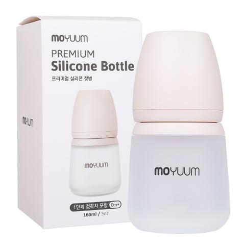 Bình sữa Moyuum Silicone Bottle 160ml chính hãng