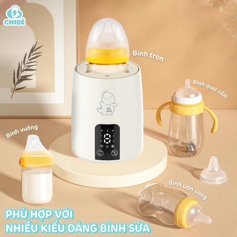 Máy lắc và ủ ấm bình sữa CHIBÉ CB040