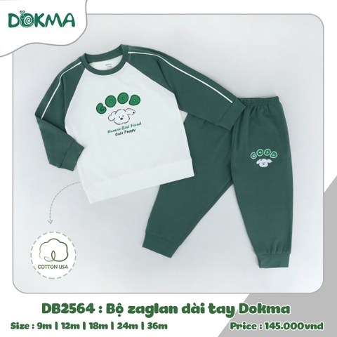 Bộ zagian dài tay Dokma 2564 thu đông 2024